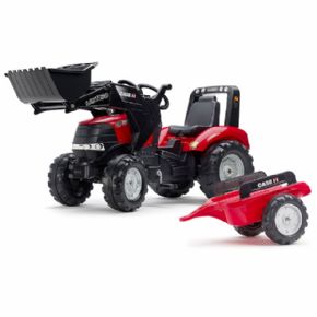 TRACTOR DE PEDALES CASE PUMA 240CVX CON PALA Y REMOLQUE