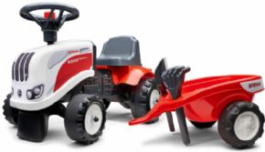 TRACTOR CORREPASILLOS STEYR CON REMOLQUE FALK 