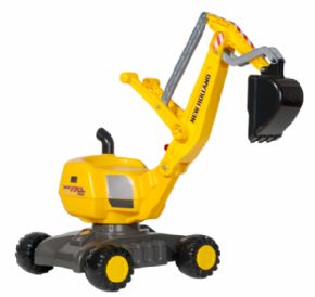 EXCAVADORA NEW HOLLAND CONSTRUCCION DE JUGUETE
