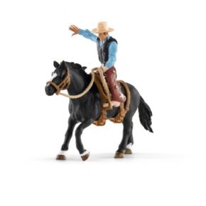VAQUERO DE CABALLO SALVAJE