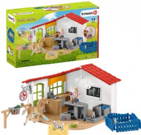 CONSULTA VETERINARIA CON MASCOTAS SCHLEICH