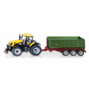 TRACTOR JCB CON REMOLQUE ELEVADOR SIKU