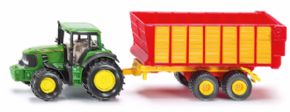 TRACTOR JOHN DEERE CON REMOLQUE ENSILADO SIKU
