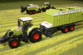 TRACTOR CLAAS AXION 850 CON REMOLQUE SIKU