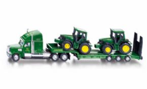 CAMION CON TRACTORES JOHN DEERE SIKU