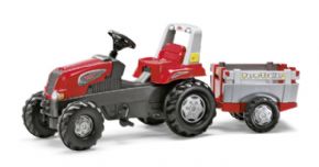 TRACTOR DE PEDALES CON REMOLQUE ROLLYJUNIOR