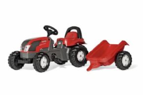 TRACTOR DE PEDALES VALTRA CON REMOLQUE