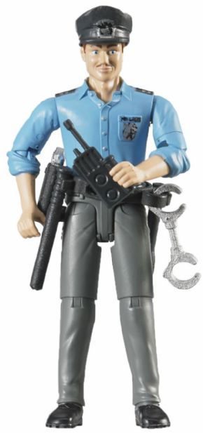 HOMBRE POLICIA CON ACCESORIOS