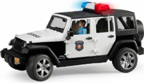 COCHE DE POLICIA NEGRO BRUDER