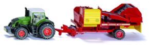 TRACTOR CON COSECHADORA DE PATATAS SIKU