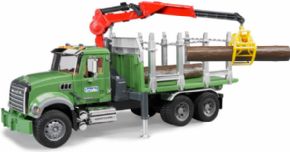 CAMION FORESTAL MACK CON GRUA 