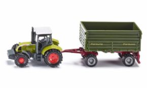 TRACTOR CLAAS ARES CON REMOLQUE SIKU