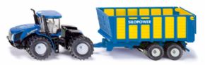 TRACTOR NEW HOLLAND CON REMOLQUE ENSILADO