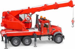 CAMION DE JUGUETE MACK CON GRUA 