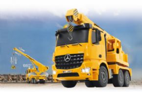 GRUA MERCEDES AROCS RADIO CONTROL 