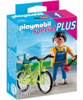 EMPLEADO DE MANTENIMIENTO PLAYMOBIL