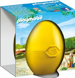 CUIDADORA DE ANIMALES CON ALPACA PLAYMOBIL