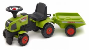 TRACTOR CORREPASILLOS CLAAS AXOS + REMOLQUE