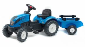 TRACTOR DE PEDALES LANDINI POWER MONDIAL 110 CON REMOLQUE