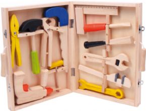 CAJA DE HERRAMIENTAS DE MADERA 