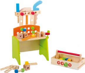 BANCO DE MADERA DE TRABAJO DELUXE
