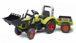 TRACTOR DE PEDALES CLASS 430 + REMOLQUE 