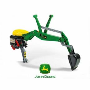 RETROEXCAVADORA JD PARA TRACTOR PEDALES ROLLY TOYS
