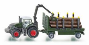 TRACTOR FENDT CON REMOLQUE FORESTAL SIKU