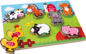 PUZZLE ANIMALES DE LA GRANJA