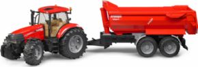 TRACTOR CASE CON REMOLQUE KRAMPE
